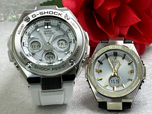 恋人達のGショック ペアウオッチ 大人のG-SHOCK 電波ソーラー BABY-G カシオ 2本セット アナデジ GST-W310-7AJF MSG-W200RL-1AJF クリスマス プレゼント 誕生日 御祝い 還暦 銀婚式 ラッピング無料 手書きのメッセージお付けします 恋人達のGショック ペアウオッチ 大人のG-SHOCK 電波ソーラー BABY-G カシオ 2本セット アナデジ GST-W310-7AJF MSG-W200RL-1AJF クリスマス プレゼント 誕生日 御祝い 還暦 銀婚式 ラッピング無料 手書きのメッセージお付けします