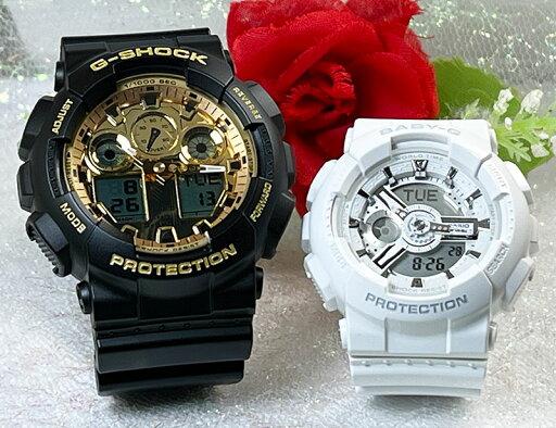 ペアウオッチ gショック恋人たちのGショックペアウオッチ G-SHOCK BABY-G ペア腕時計 カシオ 2本セット GA-100GGB-1A9JF BA-110X-7A3JF 電池式 アナデジ ブランド 婚約 夫婦 クリスマス プレゼント誕生日 御祝い 還暦 銀婚式 結婚記念日 婚約 ペアウオッチ gショック恋人たちのGショックペアウオッチ G-SHOCK BABY-G ペア腕時計 カシオ 2本セット GA-100GGB-1A9JF BA-110X-7A3JF 電池式 アナデジ ブランド 婚約 夫婦 クリスマス プレゼント誕生日 御祝い 還暦 銀婚式 結婚記念日 婚約