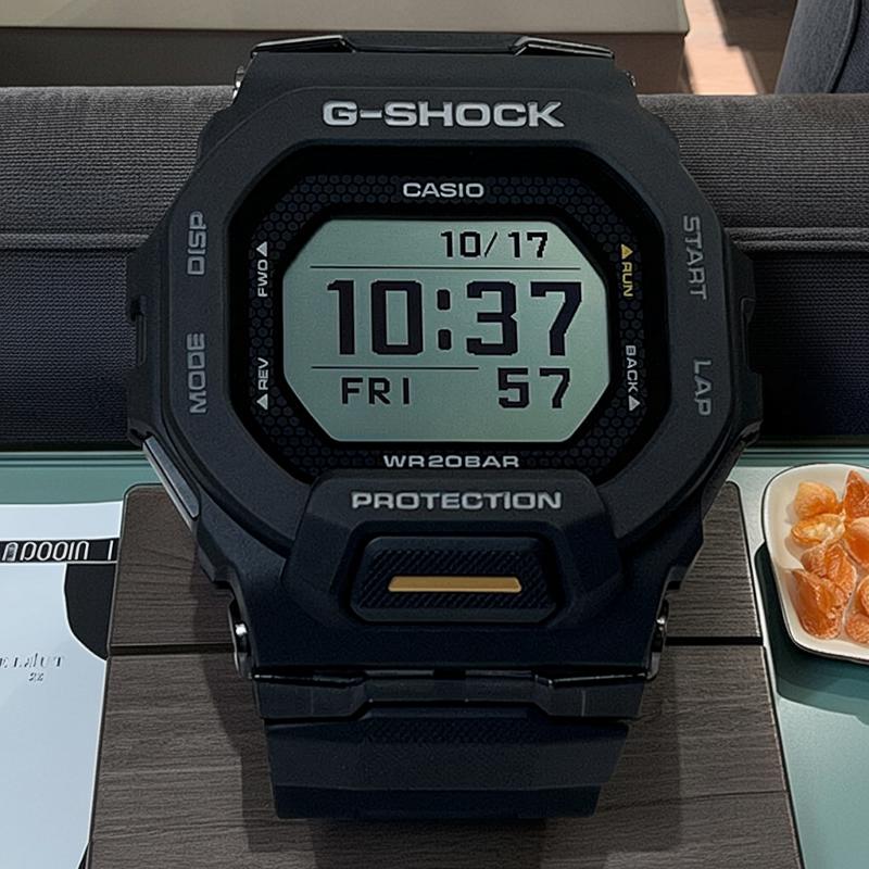 樂天商城 - 【人生と共に歩めるタフネス】新品＆安心の正規品 Gショック G-SHOCK カシオ メンズウオッチ gショック アナデジ GBD-200-1A1JF プレゼント 腕時計 人気 感謝の気持ち スマホアプリ連携
