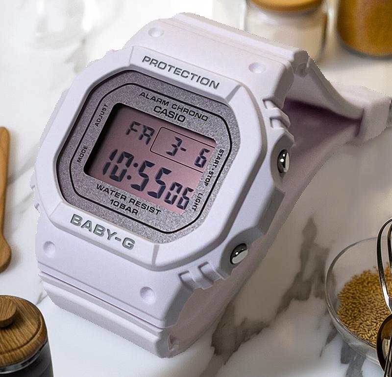 Rakuten - 【可愛いあなたへ タフな腕時計を】カシオ 国内正規品 安心の1年保証 BABY-G G-SHOCK ベビーg デジタル BGD-565SC-4BJF プレゼント 腕時計 ギフト ラッピング無料 手書きのメッセージお付けします