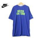 NIKE ナイキ スウッシュ ロゴ Tシャツ ブルー XXLサイズ t180613-20