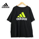 adidas アディダス パフォーマンスロゴ Tシャツ ブラック 2Xサイズ t180614-10