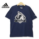 adidas アディダス ジョー・ナックスホール 野球 プリントTシャツ ネイビー XLサイズ t180809-13