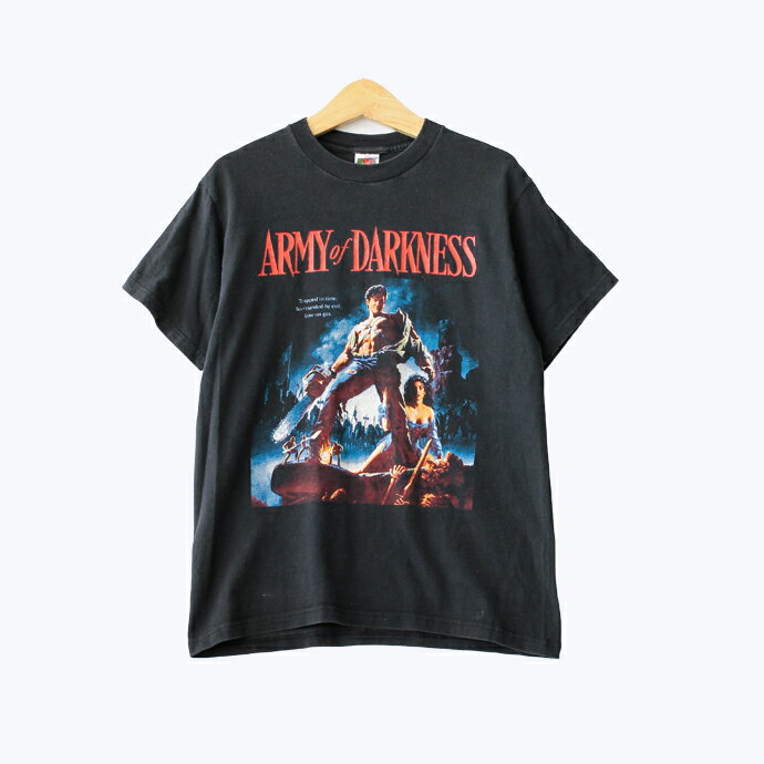死霊のはらわた3 キャプテンスーパーマーケット プリント 半袖Tシャツ メンズ Mサイズ ブラック ユーズド 古着 t190724-6のサムネイル