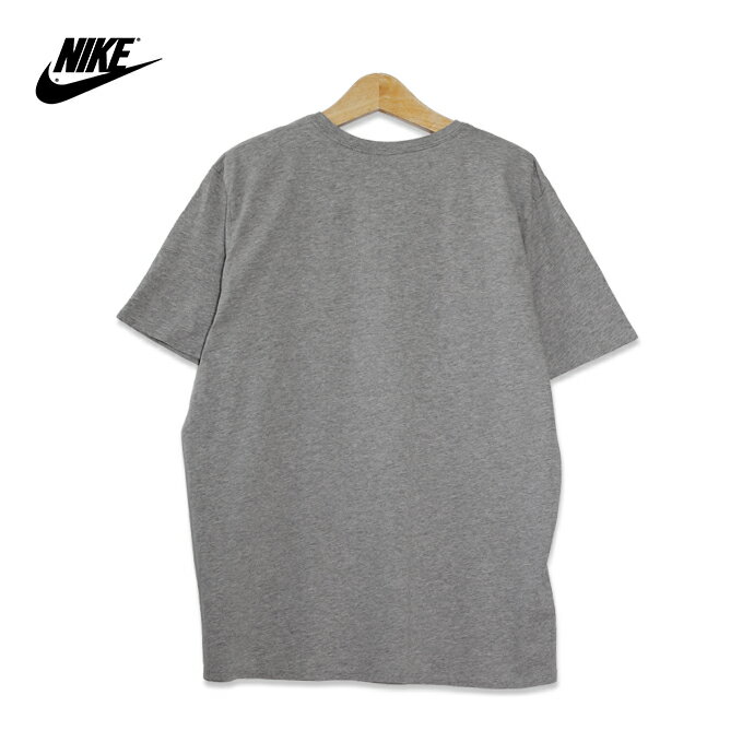 ナイキ・スケートボーディング NIKE SB カモフラ切り替え プリント ポケット 半袖Tシャツ メンズXLサイズ グレー ユーズド 古着 t200807-53