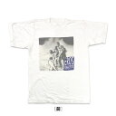 エロス・ラマゾッティ 世界巡業 1993/94 プリントTシャツ M ホワイト 古着 ユーズド t220601-10