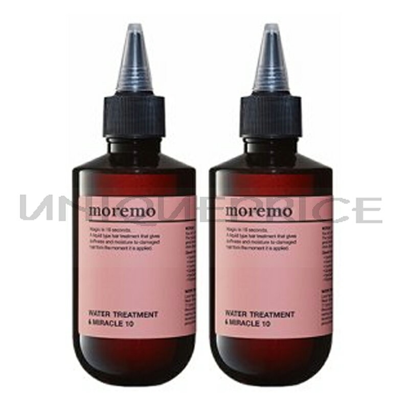 [モレモ]moremo ミラクル10ウォータートリートメント200ml*2 海外直送品 Miracle 10 Water Treatment*2 [並行輸入品]のサムネイル