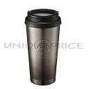 スターバックスコーヒー タンブラー 海外限定 スタバ ステンレスタンブラー Starbucks Elma Black Stainless Steel Tumbler 473ml [並行輸入品]