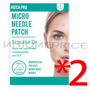 1 1マイクロニードルパッチTrouble Dr Micro pimple Needle Patch 9回 2SET目立つことがない/ニキビパッチ/ クリアスポットパッチ