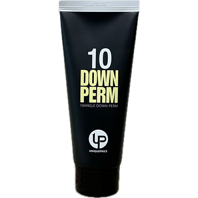 UP 10ダウンパーマ DOWN PERM 100ml X 1個(10ダウンパーマ) + 染色櫛付き