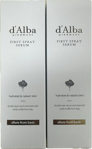 (ダルバ)ホワイトトリュフファーストスプレーセラム100ml*2個SET(並行輸入製品) (ダルバ)ホワイトトリュフファーストスプレーセラム100ml*2個SET(並行輸入製品)