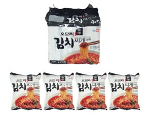 ★無料配送★[八道/Paldo] GS25 オオモリ キムチチゲ ラーメン 4袋入 / 韓国食品 / 韓国ラーメン (海外直送) (160g * 4袋入)