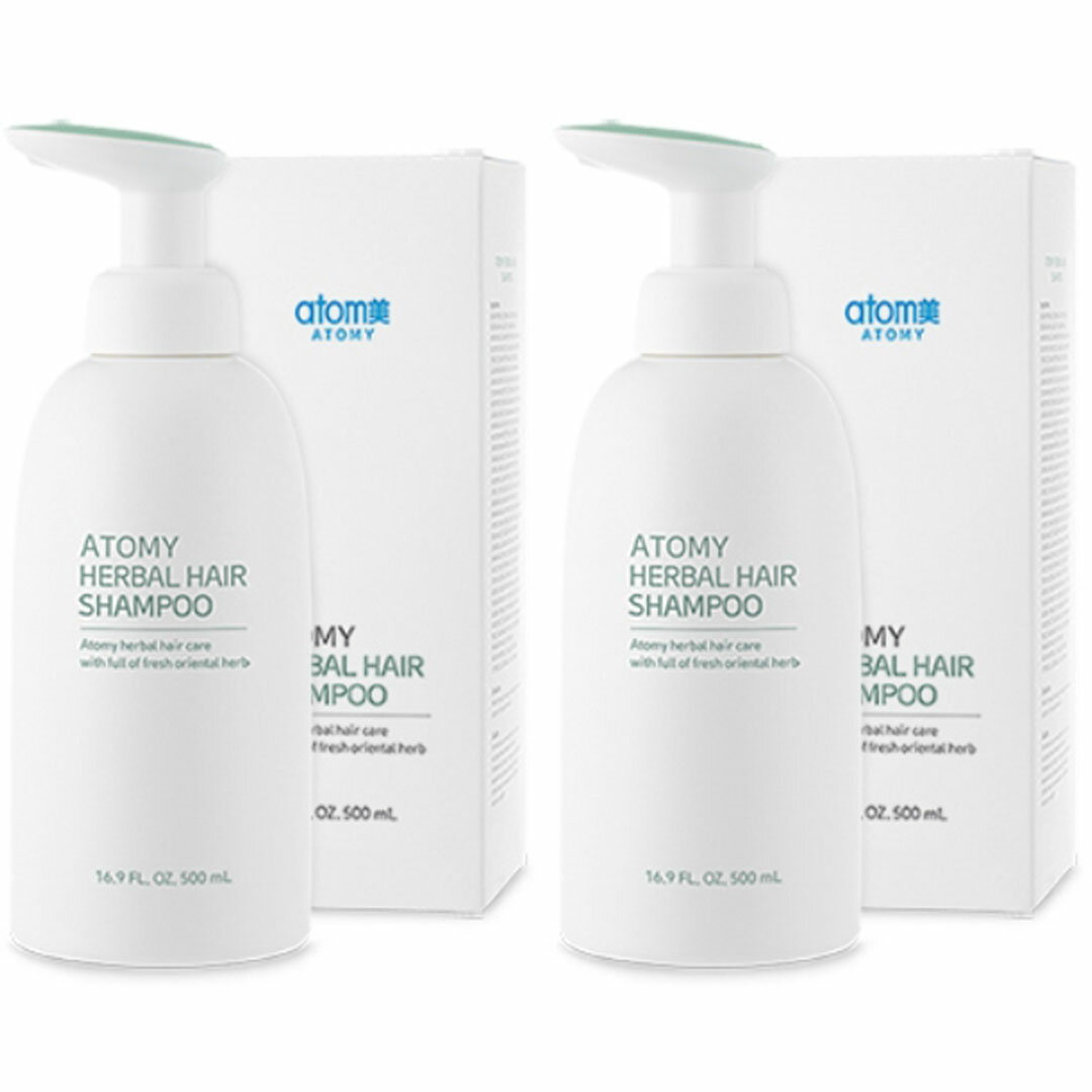 ATOMY atom美 アトミ 植物性シャンプ Atom美 アトミ 稙物性シャンプー 500mlX 2EA