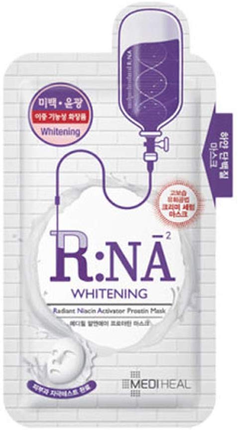 MEDIHEAL R:NA Proatin Mask 25g×10ea (# Whitening)／メディヒール R:NA プロアチン マスク 25g×10枚 (# Whitening)