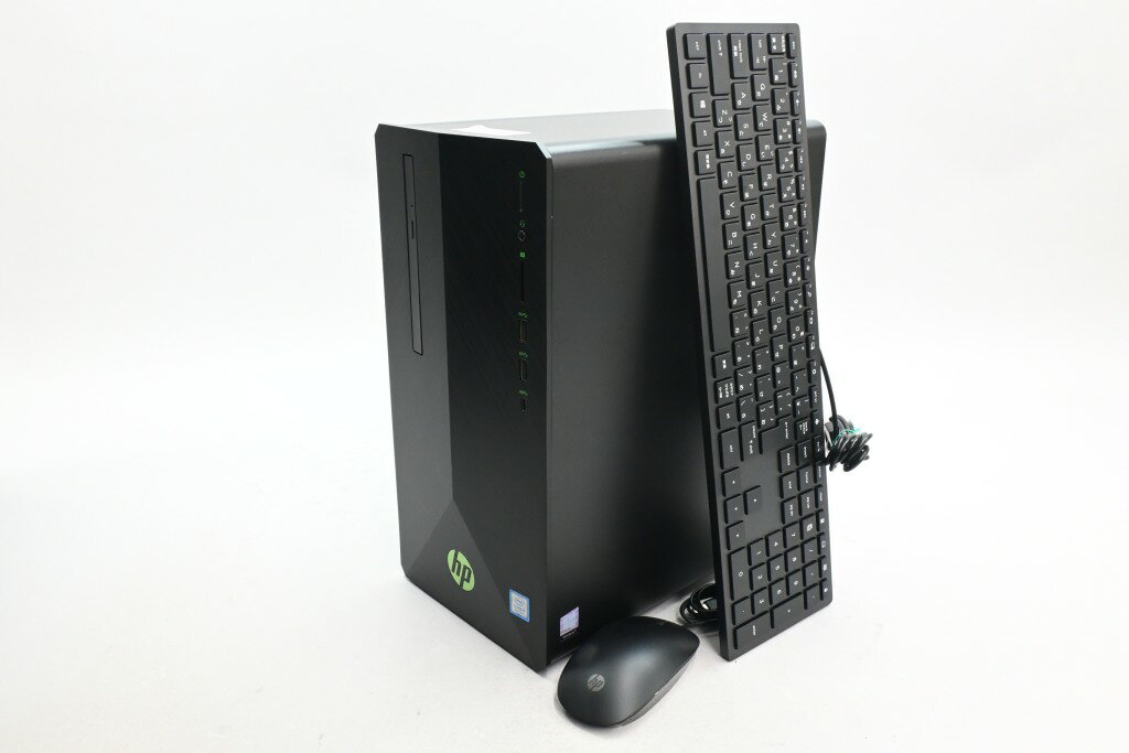 【中古】HP Pavilion Gaming Desktop 690 690-0072jp パフォーマンスモデル 6DW30AA#ABJ シャドウブラック