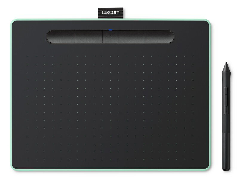 【箱破損 または 箱汚れ品】Wacom Intuos Medium ワイヤレスペンタブレット CTL-6100WL/E0 (ピスタチオ..