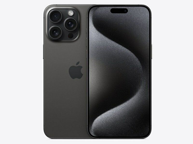 【中古 未使用買取品】 Apple iPhone15 Pro Max 1TB ブラックチタニウム (MU6Y3JA　docomo版）