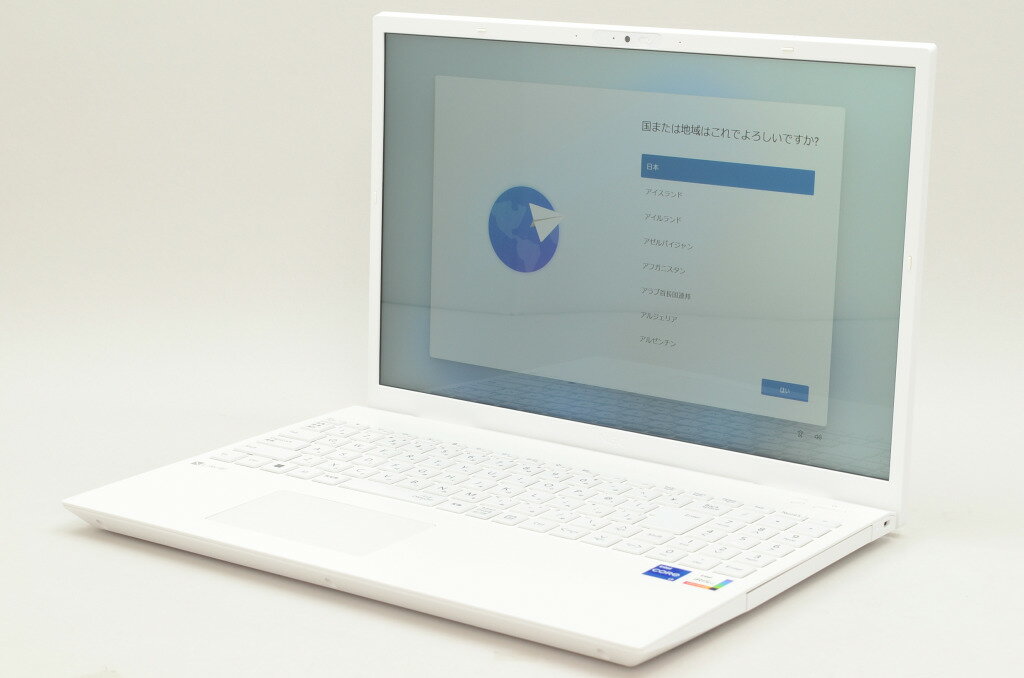 【中古】NEC LAVIE N16 N1670/HAW PC-N1670HAW-JJ パールホワイト