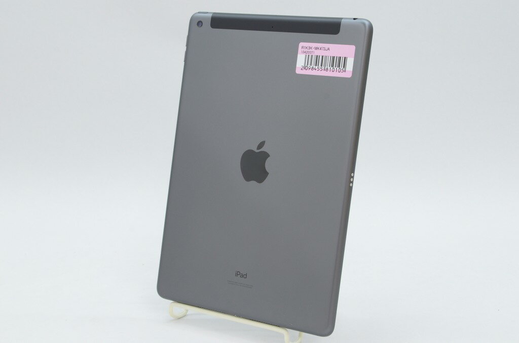 【中古】Apple iPad 10.2インチ (第9世代) Wi-Fi Cellular 64GB スペースグレイ MK473J/A