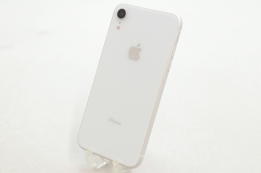 【中古】SIMフリー Apple iPhoneXR 128GB White A2106 MT0J2J/A
