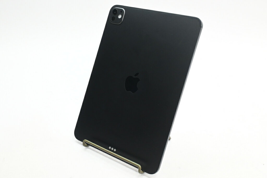 【中古】Apple iPad Pro 11インチ (M4) Wi-Fiモデル 256GB(標準ガラス搭載) スペースブラック MVV83J/A