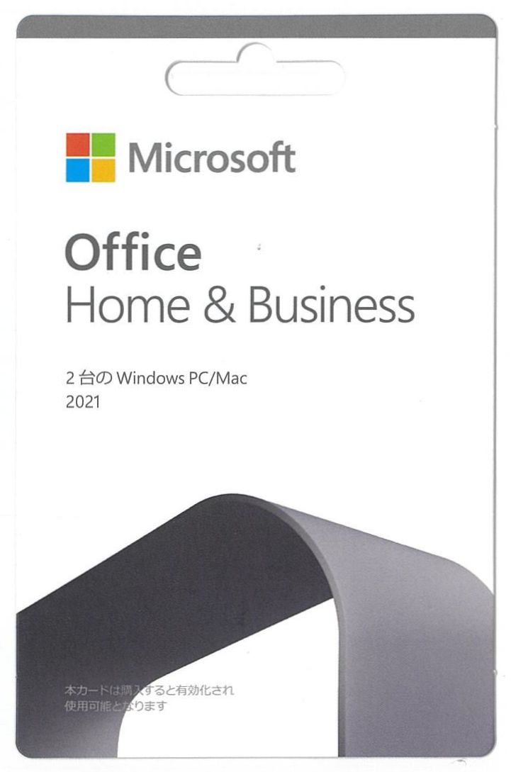 -新品-Microsoft Office Home & Business 2021 for Windows PC/Mac