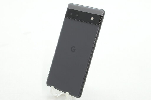 【中古】SIMフリー Google Pixel 6a GB17L Charcoal 外観ランクA 【中古】SIMフリー Google Pixel 6a GB17L Charcoal 外観ランクA