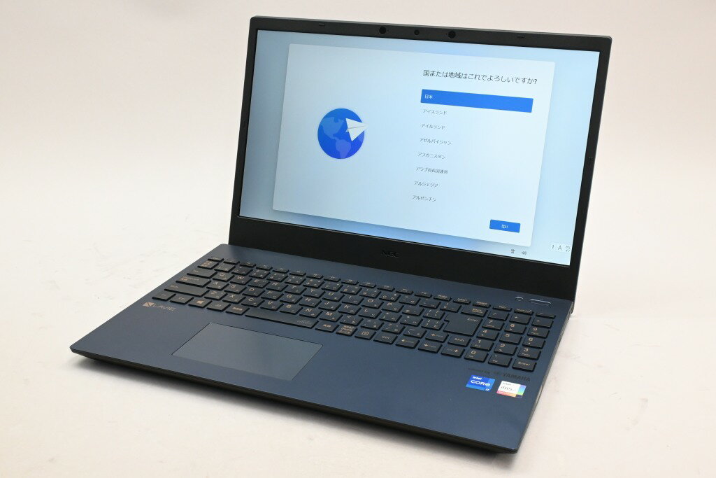 【中古】NEC LAVIE N15 N1576/CAL PC-N1576CAL-JJ ネイビーブルー