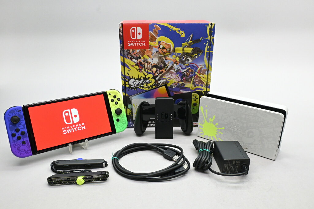 楽天市場】Nintendo Switch 有機ELモデル スプラトゥーン3エディション