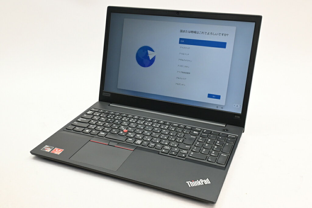 【中古】Lenovo ThinkPad E595 20NFCTO1WW カスタムメイドモデル
