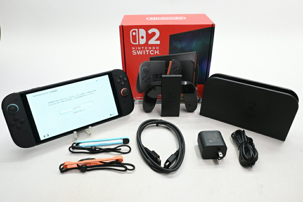 【中古】Nintendo Switch 2 (日本語・国内専用) マリオカート ワールド セット BEE-S-KB6PA【ソフト付き】 外観ランクA