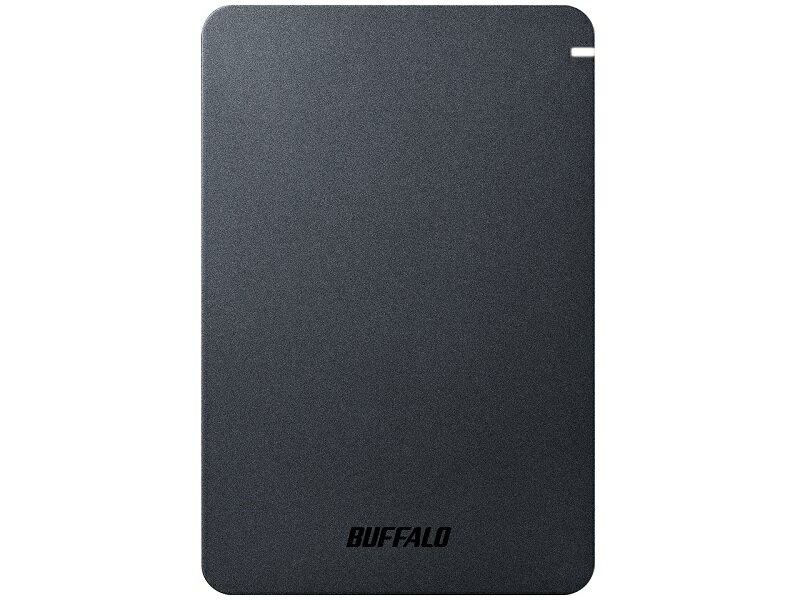 【箱破損 または 箱汚れ品】BUFFALO HD-PGF5.0U3-GBKA (ブラック) 耐衝撃ポータブルHDD