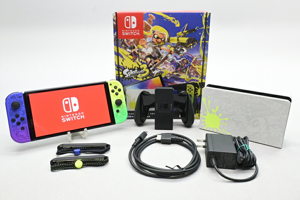 楽天市場】Nintendo Switch 有機ELモデル スプラトゥーン3エディション