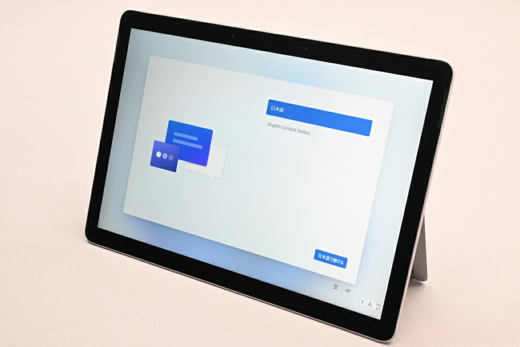【中古】Microsoft Surface Go 3 8V9-00016 プラチナ