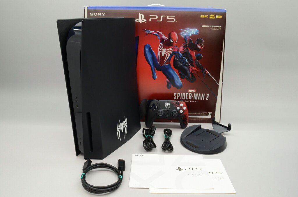 【中古】【ソフト欠品】PlayStation 5 Marvel's Spider-Man 2 Limited Edition (SSD 825GB) CFIJ-10013【ソフト欠品】 外観ランクB