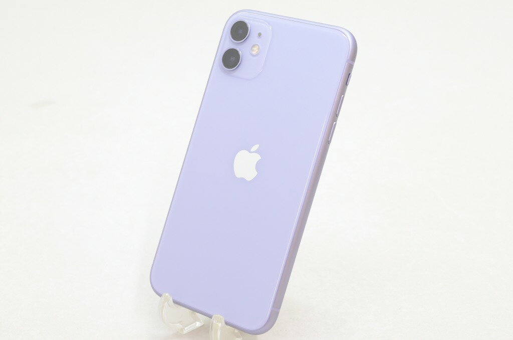 【中古】SIMフリー Apple iPhone11 64GB Purple A2221 MHDF3J/A