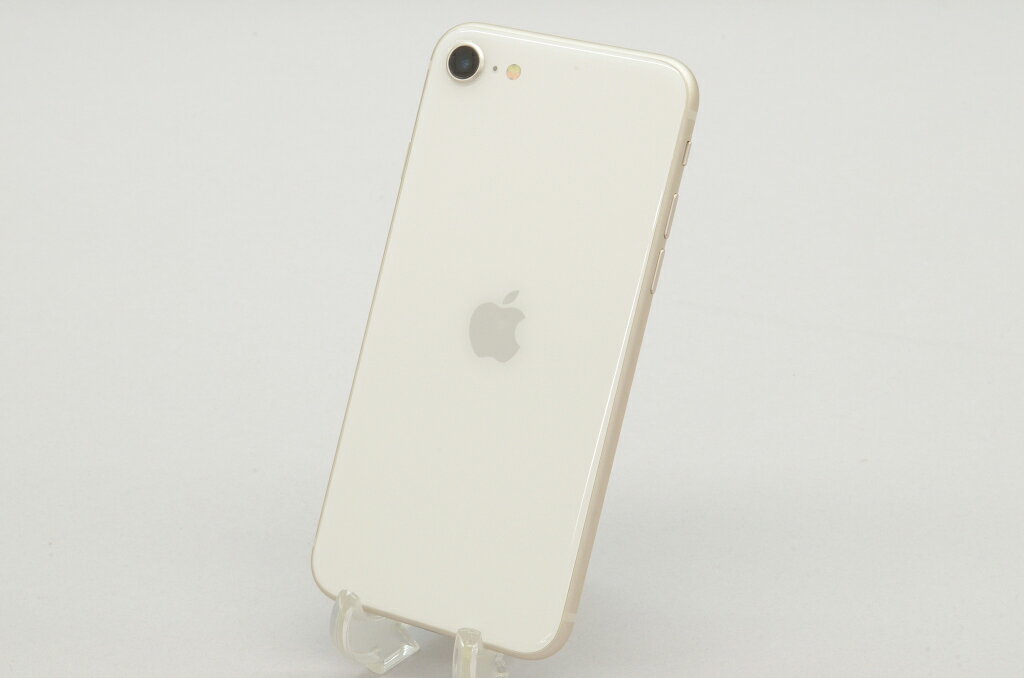 【中古】SIMフリー Apple iPhoneSE 64GB Starlight (第3世代) A2782 MMYD3J/A