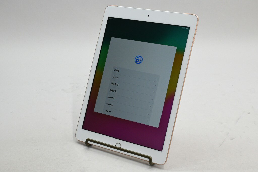 【中古】Apple iPad (第6世代) Wi-Fi Cellular(au) 32GB ゴールド MRM02J/A