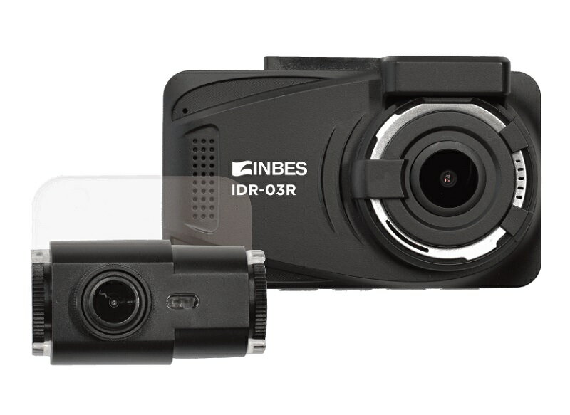 INBES 前後2カメラ IDR-03R フルハイビジョンドライブレコーダー