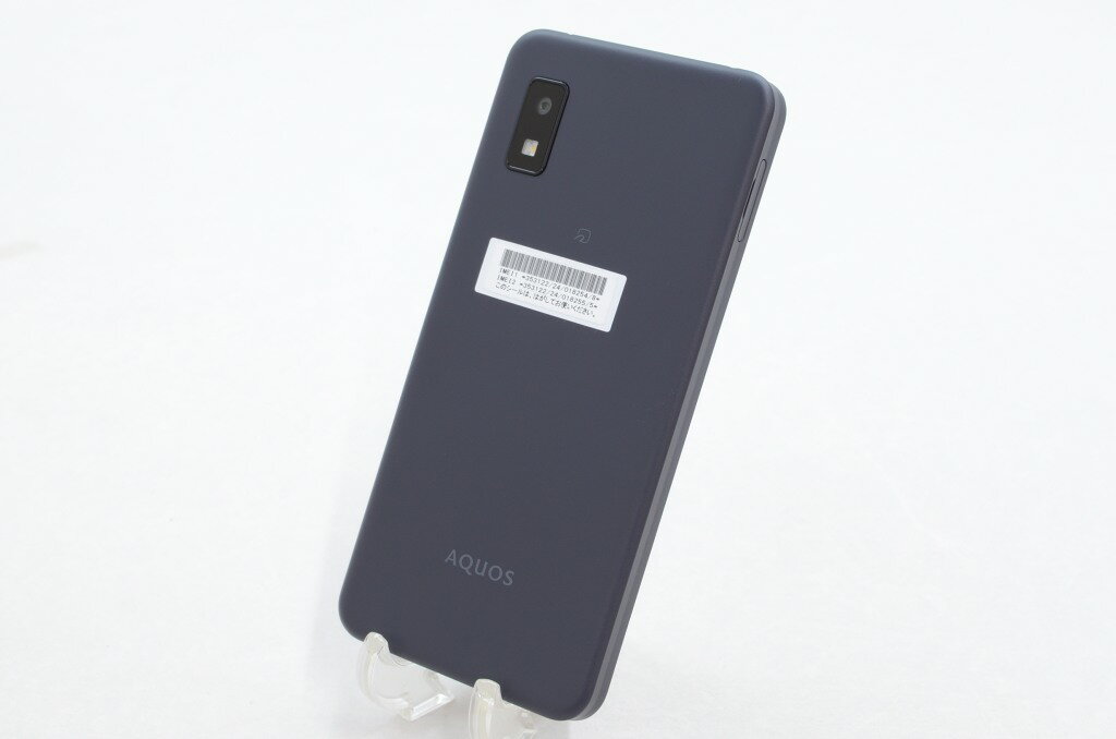 【中古】Y!mobile SHARP AQUOS wish3 64GB ブラック A302SH【N】 外観ランクA