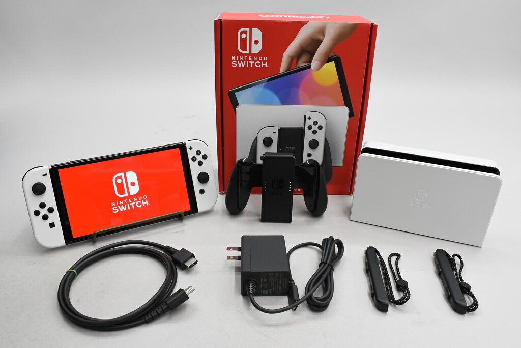 楽天市場】nintendo switch(有機elモデル)ホワイトの通販