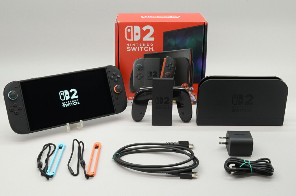 【中古】Nintendo Switch 2 (日本語・国内専用) マリオカート ワールド セット BEE-S-KB6PA【ソフト付き】 外観ランクA