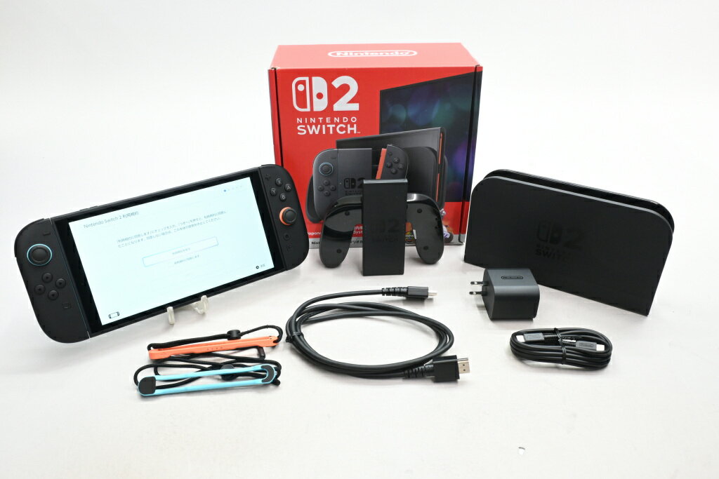 【中古】Nintendo Switch 2 (日本語・国内専用) マリオカート ワールド セット BEE-S-KB6PA【ソフト付き】 外観ランクA