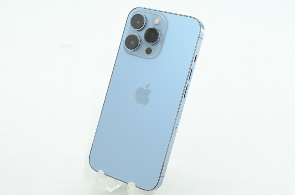【中古】SIMフリー Apple iPhone13 Pro 256GB Sierra Blue A2636 MLUU3J/A