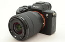 【中古】SONY α7 III ズームレンズキット ILCE-7M3K(2)