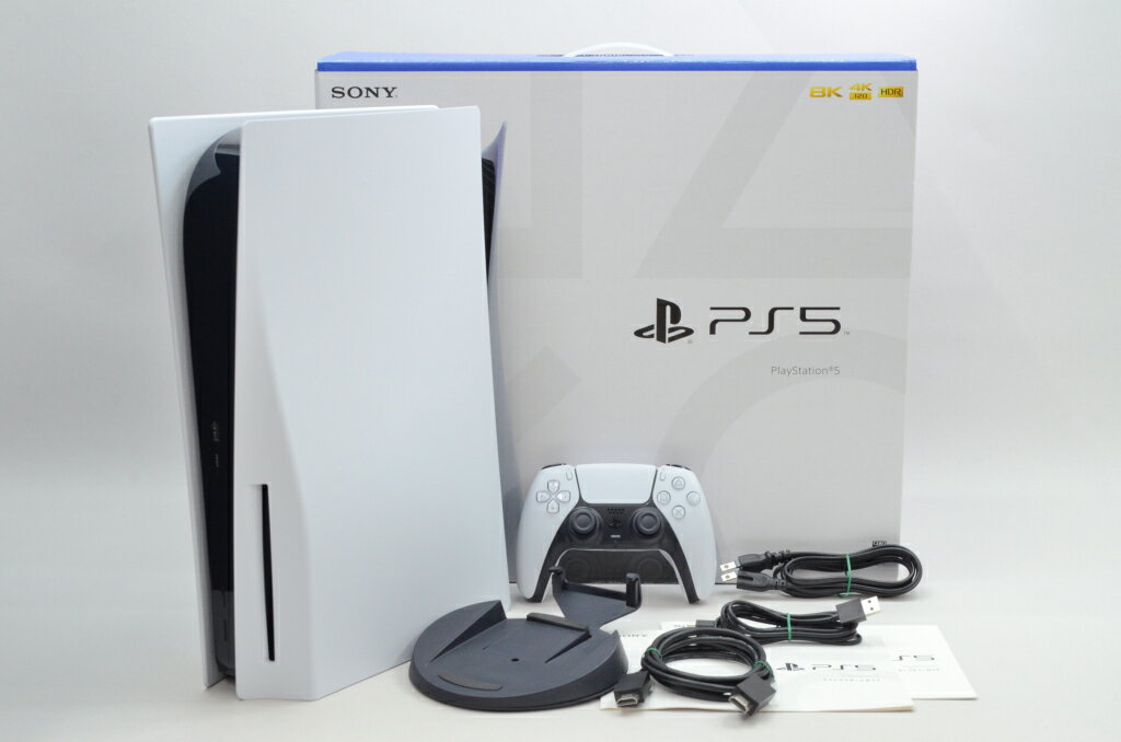 【中古】PlayStation 5 (SSD 825GB) CFI-1100A01 外観ランクB