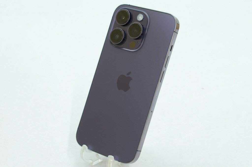 【中古】SIMフリー Apple iPhone14 Pro 128GB Deep Purple A2889 MQ0F3J/A