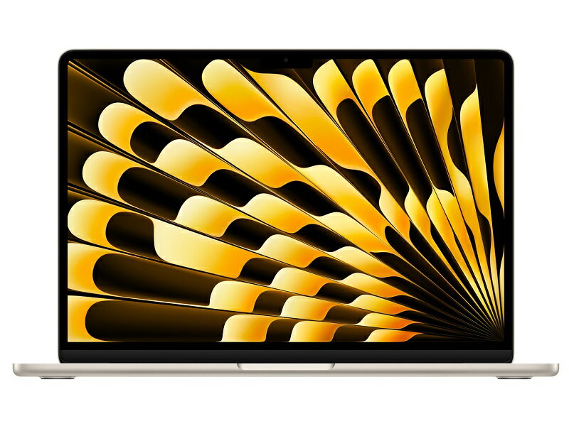 【Z1GT0003B】 Apple MacBook Air 13インチ スターライト 2025年CTOモデル(ベースモデル MC6A4J/A)