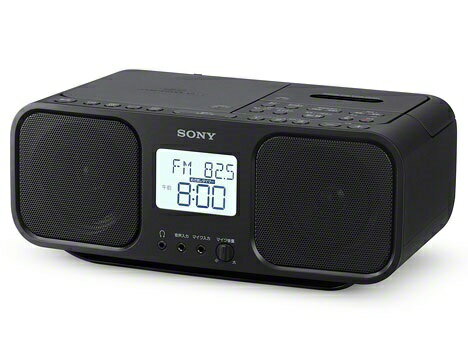 【展示品】 SONY CDラジオカセットレコーダー CFD-S401(ブラック)