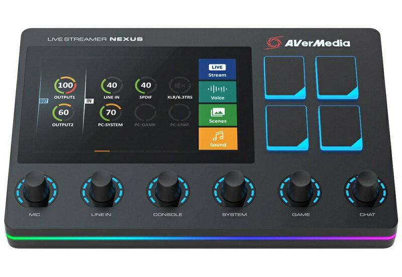 【化粧箱 訳アリ品】 AVerMedia LIVE STREAMER NEXUS AX310 コントロールセンター